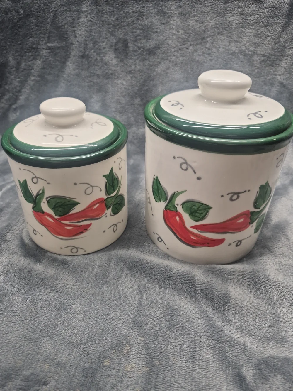 Inspirado Pepper Tumbler 2 Pcs Hand Painted
